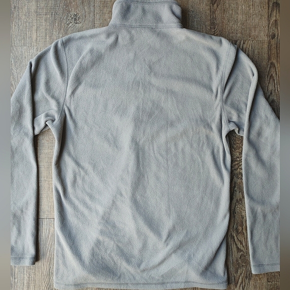 North Face 1/4 Zip Fleece Men's Gray Jacket Size Small Pullover Sweatshirt - Picture 15 of 15